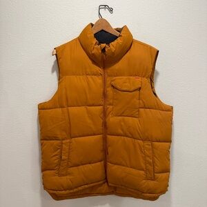 Hawke & Co Men's Mustard Puffer Vest